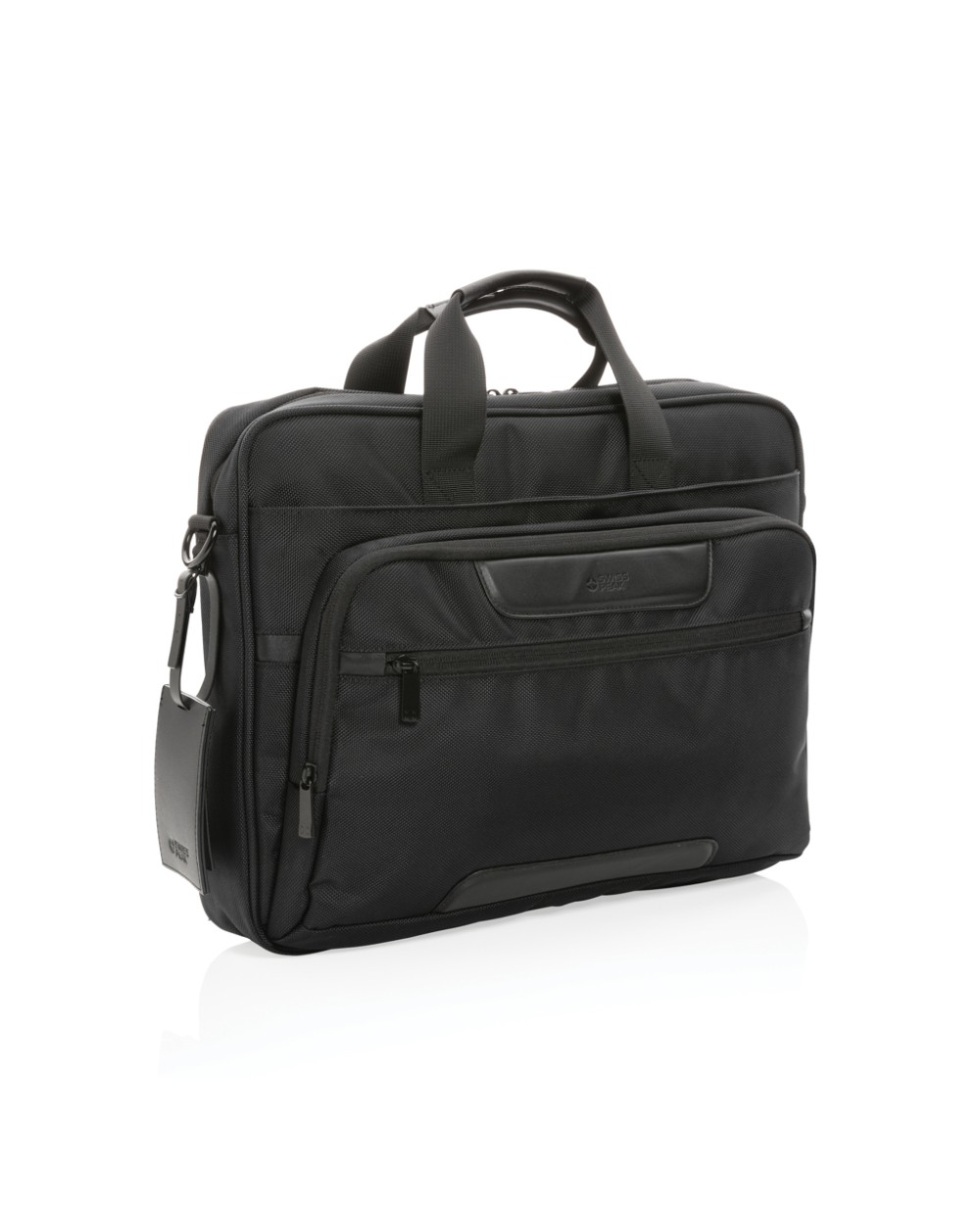 Sacs & Bagagerie personnalisable SWISS PEAK Sacoche ordinateur Swiss Peak rPET AWARE™ Voyager 15.6