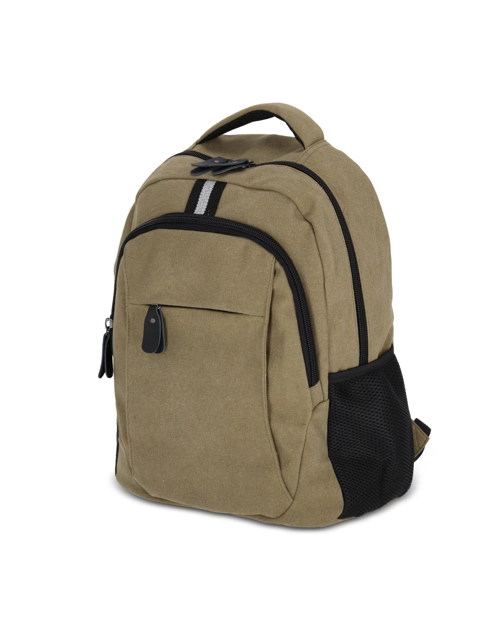 Tassen & Zakken 4DO Gerecycled katoenen canvas rugzak Harper voor bedrukking &amp; borduring