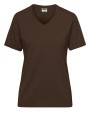 T-Shirts personnalisable JAMES & NICHOLSON Ladies‘ BIO Workwear T-Shirt