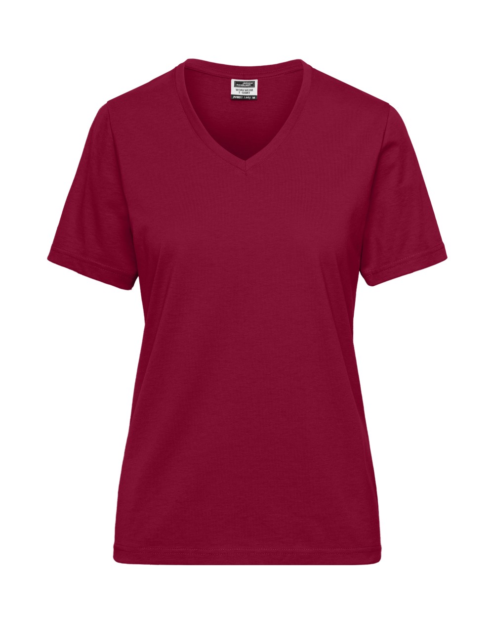 T-shirts JAMES & NICHOLSON Ladies‘ BIO Workwear T-Shirt voor bedrukking &amp; borduring