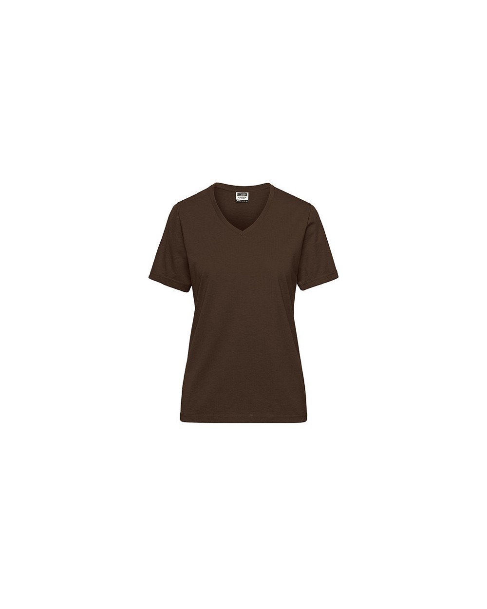T-shirts JAMES & NICHOLSON Ladies‘ BIO Workwear T-Shirt voor bedrukking &amp; borduring