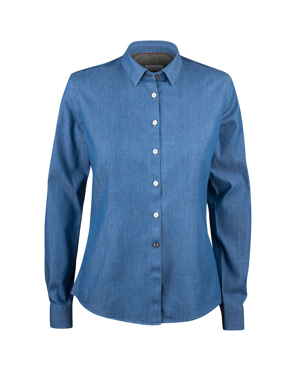 Hemden J. HARVEST & FROST Indigo Bow 130 
Hemd Dames voor bedrukking &amp; borduring