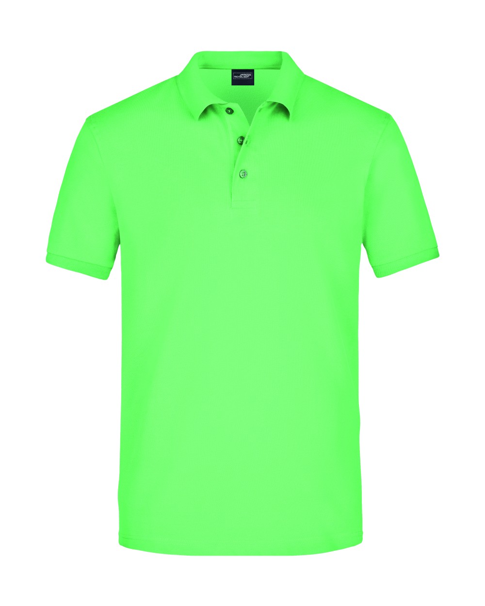 JAMES & NICHOLSON Men`s Elastic Polo Piqué Poloshirts personalisierbar