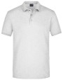 JAMES & NICHOLSON Men`s Elastic Polo Piqué Poloshirts personalisierbar