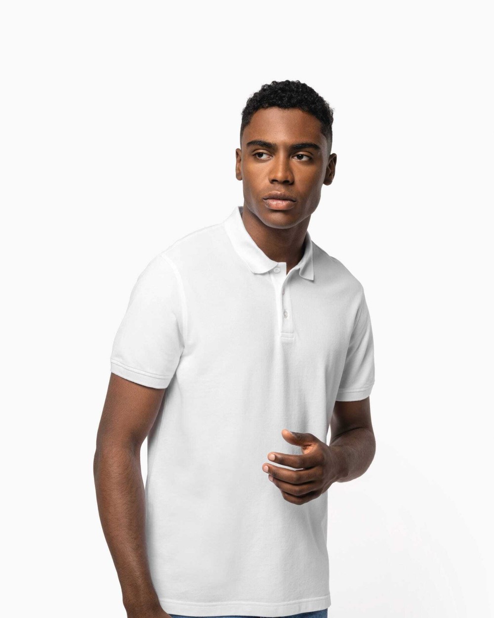 Polos personnalisable KARIBAN Polo piqué manches courtes homme
