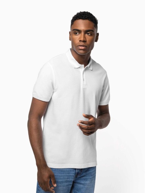 Polos à personnaliser KARIBAN Polo piqué manches courtes homme 