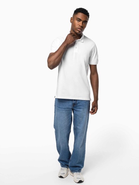 Polos à personnaliser KARIBAN Polo piqué manches courtes homme 