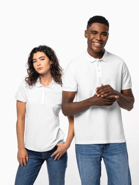 Polos à personnaliser KARIBAN Polo piqué manches courtes homme 
