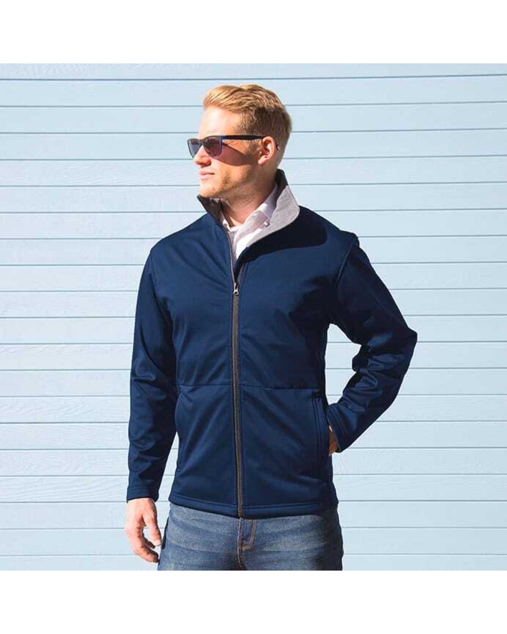 Softshells RESULT Mens Softshell Jacket voor bedrukking &amp; borduring