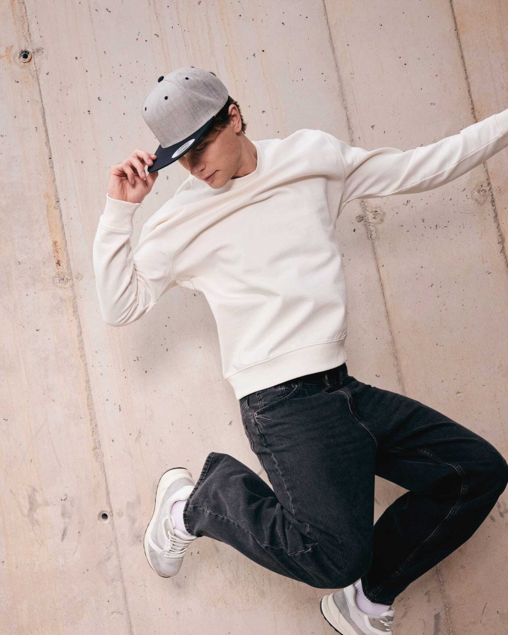 K-UP 6-Panel-Kappe, flacher Schirm Kappen personalisierbar