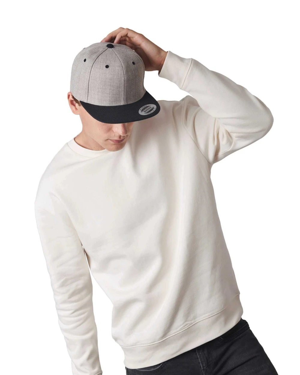 Casquettes personnalisable K-UP Casquette visière plate - 6 panneaux