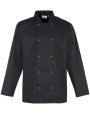 PREMIER Long Sleeve Press Stud Chef's Jacket Jacken personalisierbar