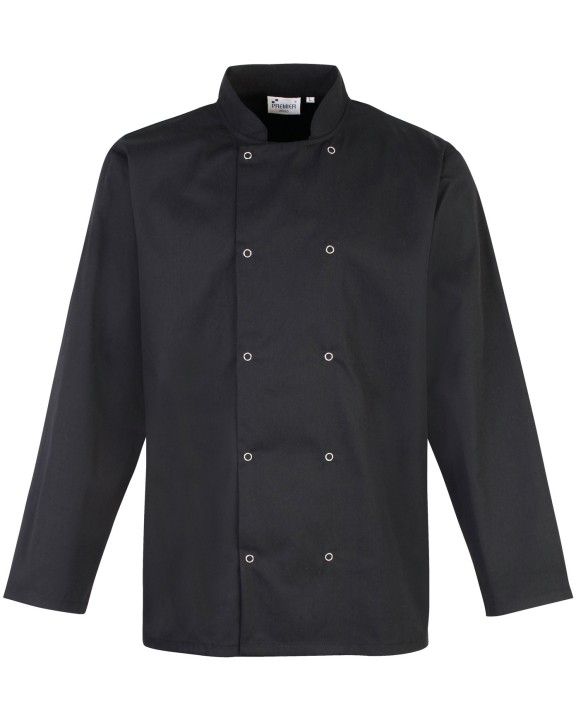 Vestes personnalisable PREMIER Veste de cuisine manches longues à boutons pression