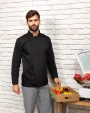 PREMIER Long Sleeve Press Stud Chef's Jacket Jacken personalisierbar