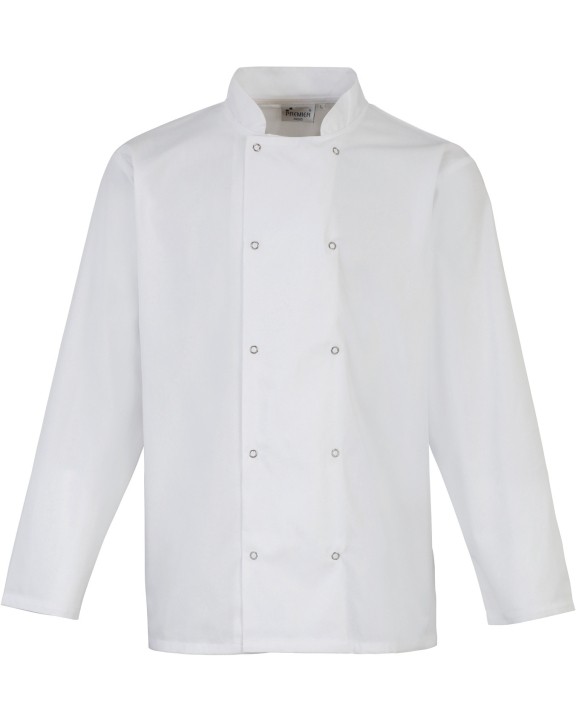 Vestes personnalisable PREMIER Veste de cuisine manches longues à boutons pression