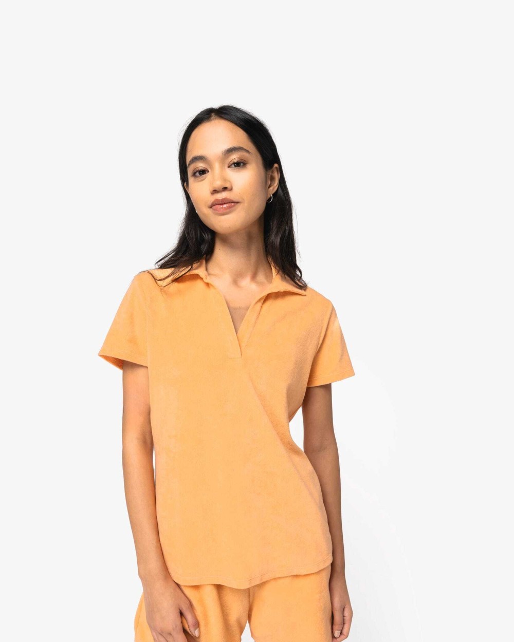 Polo's NATIVE SPIRIT Ecologische badstof damespolo voor bedrukking &amp; borduring