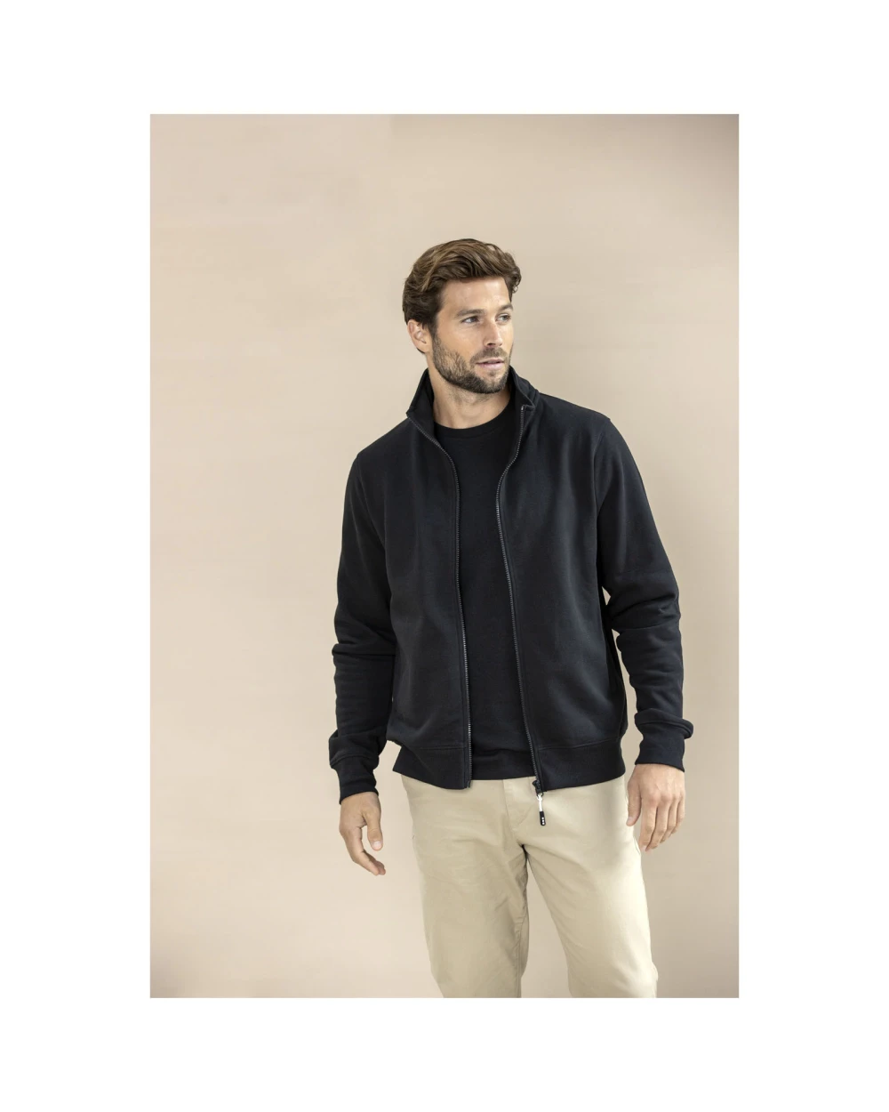 Sweat-shirts personnalisable ELEVATE Pull Galena unisexe recyclé à fermeture éclair intégrale Aware™