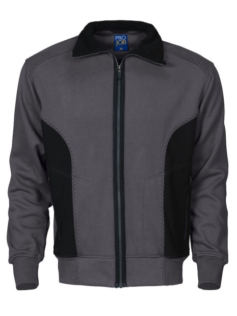 PROJOB 2121 SWEATSHIRT FULL ZIP /api/colors/f07121ee-2ff0-449a-ab59-79be9a11aa30 personnalisable