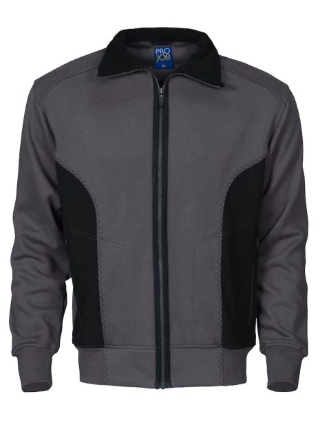 PROJOB 2121 SWEATSHIRT FULL ZIP /api/colors/f07121ee-2ff0-449a-ab59-79be9a11aa30 personnalisable