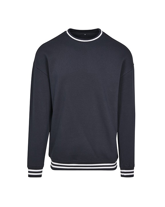 BUILD YOUR BRAND COLLEGE SWEAT CREW Sweatshirts personalisierbar