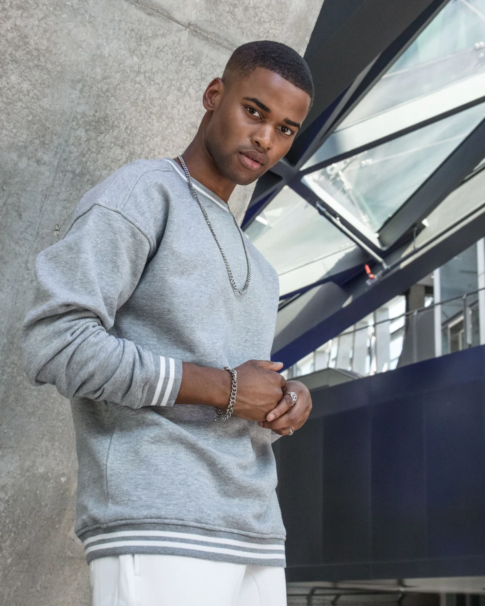 Sweat-shirts personnalisable BUILD YOUR BRAND COLLEGE SWEAT CREW