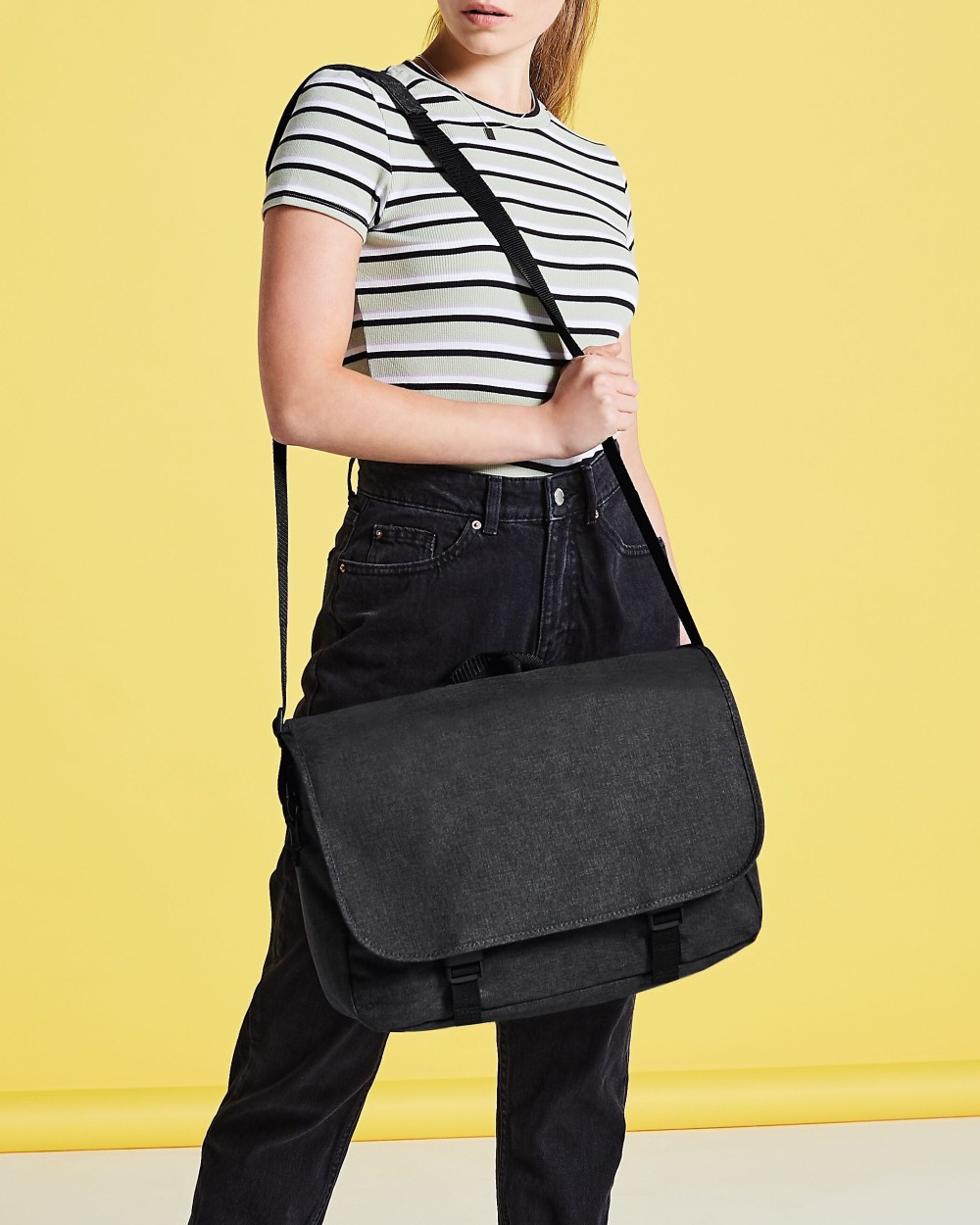 Tassen & Zakken BAG BASE TWO TONE DIGITAL MESSENGER voor bedrukking &amp; borduring