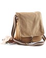 Tassen & Zakken QUADRA Vintage Canvas Messenger voor bedrukking &amp; borduring