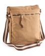 Tassen & Zakken QUADRA Vintage Canvas Messenger voor bedrukking &amp; borduring