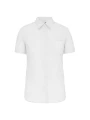 KARIBAN Chemise popeline manches courtes femme /api/colors/7a92cd2d-10d2-40b4-928b-296bb7487506 personnalisable