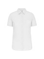 KARIBAN Chemise popeline manches courtes femme /api/colors/7a92cd2d-10d2-40b4-928b-296bb7487506 personnalisable