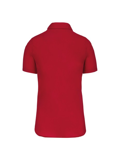 KARIBAN Chemise popeline manches courtes femme /api/colors/f7def30f-cf00-4a4e-8048-9f030f6d3017 personnalisable