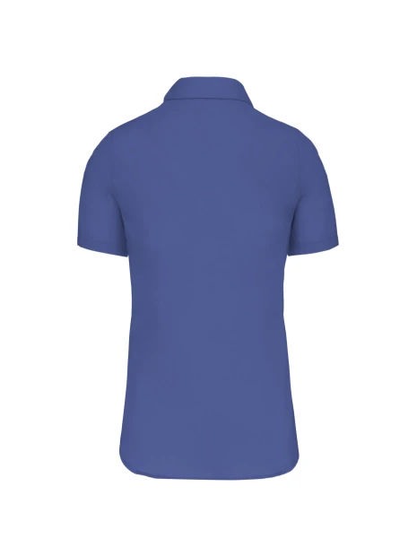 KARIBAN Chemise popeline manches courtes femme /api/colors/f3249b12-7706-4750-a566-5c92fd89a6dc personnalisable