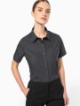 Chemises à personnaliser KARIBAN Chemise popeline manches courtes femme 