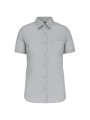 KARIBAN Chemise popeline manches courtes femme /api/colors/b8c3da1f-f409-43cb-b759-5e63471e125b personnalisable