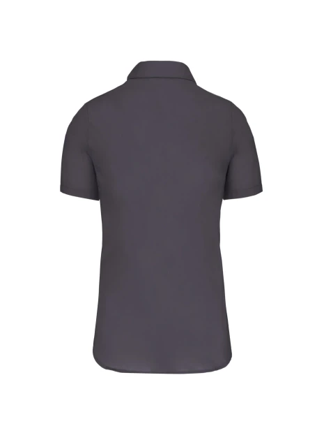KARIBAN Chemise popeline manches courtes femme /api/colors/a74dfbdb-7821-4e15-a7e5-fe07498d41c7 personnalisable