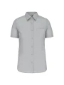 KARIBAN Chemise popeline manches courtes femme /api/colors/b8c3da1f-f409-43cb-b759-5e63471e125b personnalisable