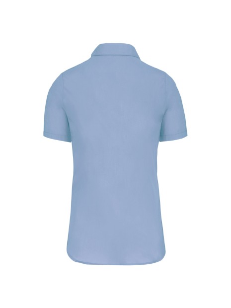 KARIBAN Chemise popeline manches courtes femme /api/colors/7cd11260-06e9-4679-96ce-f0c0cca5092d personnalisable