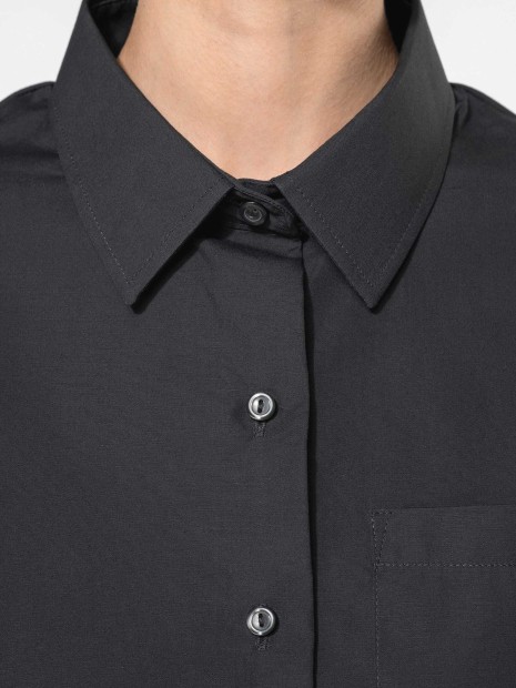 Chemises à personnaliser KARIBAN Chemise popeline manches courtes femme 