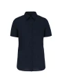 KARIBAN Chemise popeline manches courtes femme /api/colors/b68891a9-1d28-4f7a-8deb-775c45027afd personnalisable