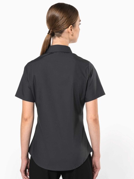 Chemises à personnaliser KARIBAN Chemise popeline manches courtes femme 