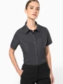 Chemises à personnaliser KARIBAN Chemise popeline manches courtes femme 