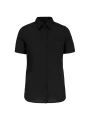 KARIBAN Chemise popeline manches courtes femme /api/colors/b9fdad4a-5e94-45cb-8c03-c08b349b28c3 personnalisable