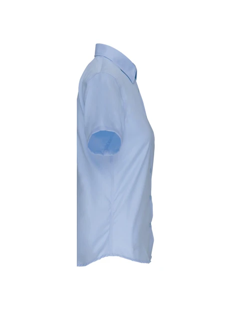 KARIBAN Chemise popeline manches courtes femme /api/colors/7cd11260-06e9-4679-96ce-f0c0cca5092d personnalisable