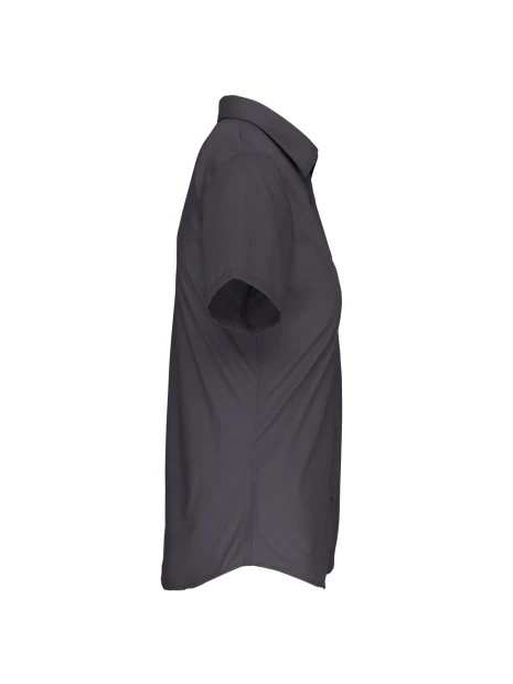 KARIBAN Chemise popeline manches courtes femme /api/colors/a74dfbdb-7821-4e15-a7e5-fe07498d41c7 personnalisable