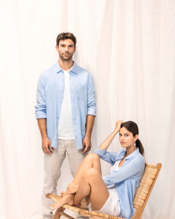 Chemises personnalisable SPASSO Chemise en lin femme