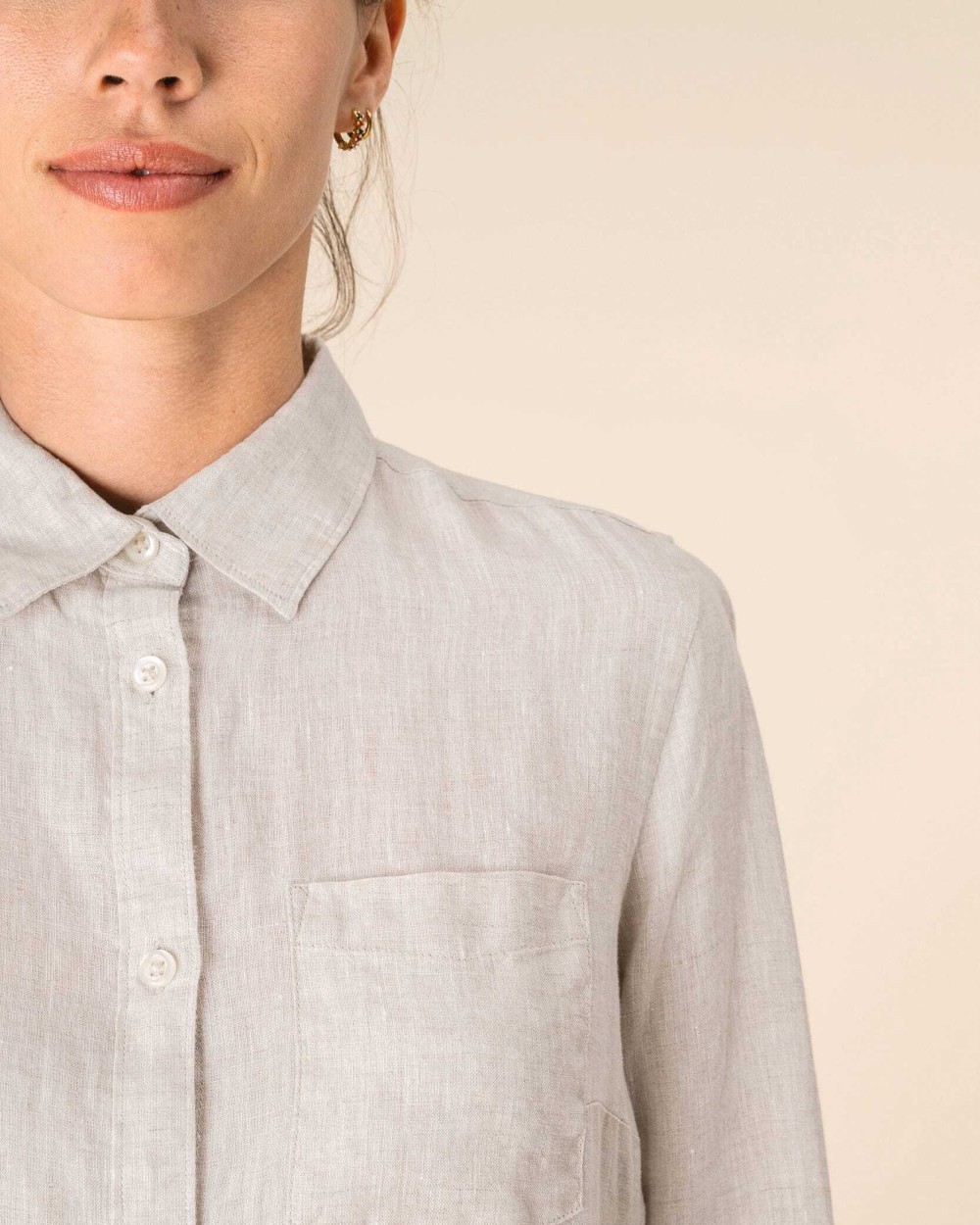 Chemises personnalisable SPASSO Chemise en lin femme