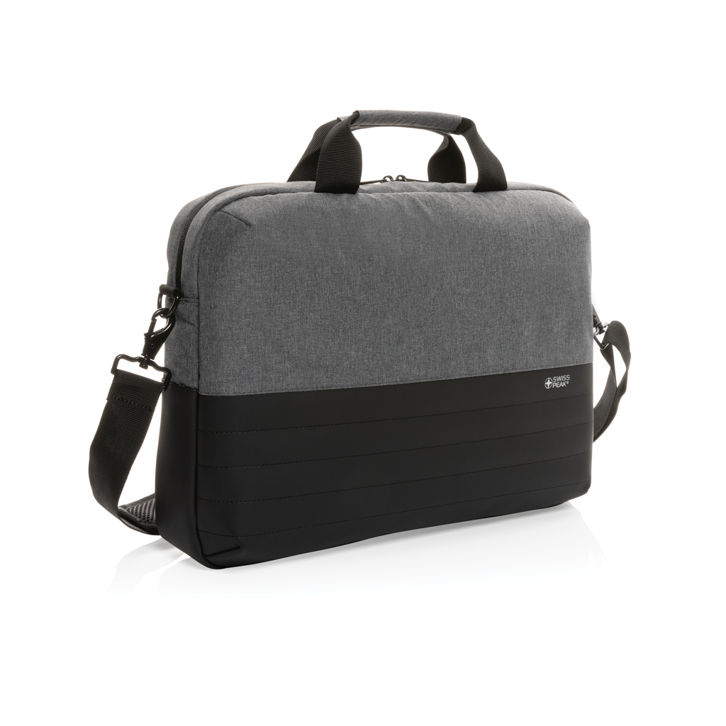 Tassen & Zakken SWISS PEAK Swiss Peak AWARE™ RFID 15.6" laptoptas voor bedrukking &amp; borduring