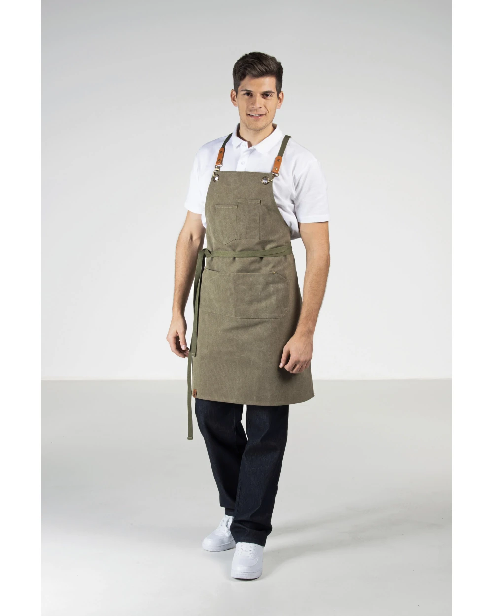 Schorten EXNER Unisex Bib Apron voor bedrukking &amp; borduring