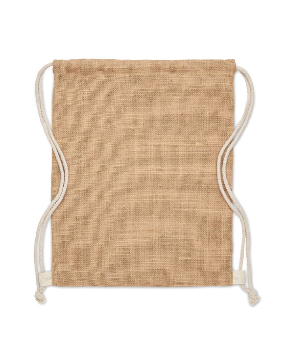 Tassen & Zakken 4DO Jute rugzakje met koord voor bedrukking &amp; borduring