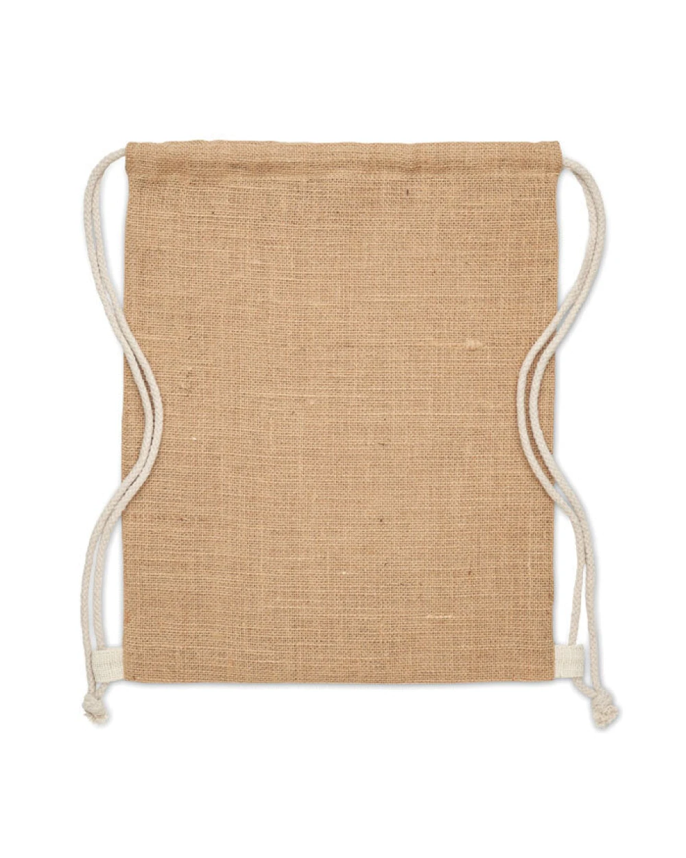 Tassen & Zakken 4DO Jute rugzakje met koord voor bedrukking &amp; borduring